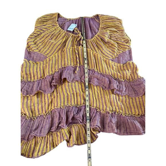 NWT Free People Women's Multicolor Best On The Beach Tunic Top Size Medium - Picture 4 of 9